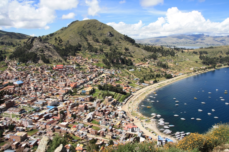 Copacabana – 1. setkání s jezerem Titicaca