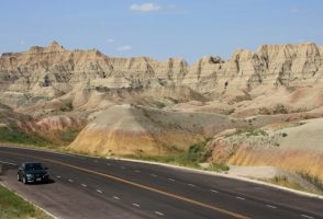Motorkáři všude kam se podíváš a Badlands NP